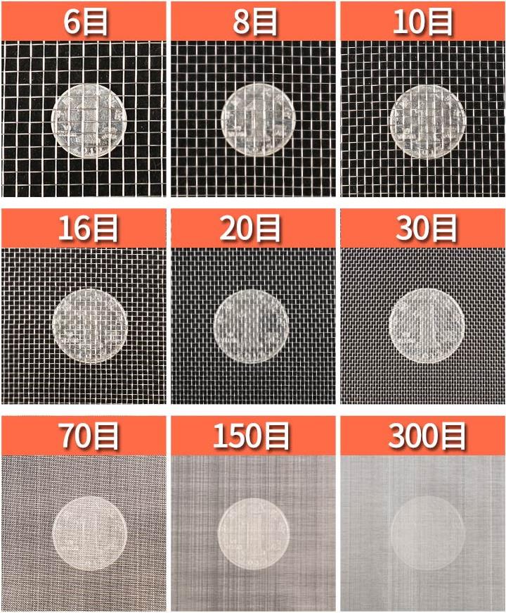 篩網(wǎng)和篩網(wǎng)目數(shù)對(duì)照