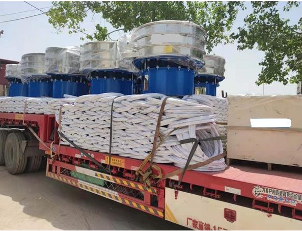 江蘇無錫張經理訂購的康振機械產品于今日發(fā)出